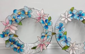 ステンドフラワーリース