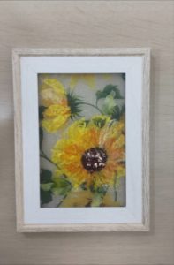 リビングカルチャー西宮教室ステンドフラワー®講座体験作品